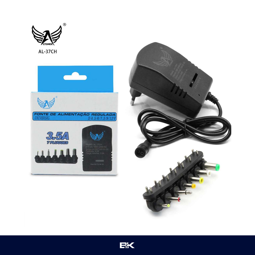 FONTE UNIVERSAL CHAVEADA 3V à 12V