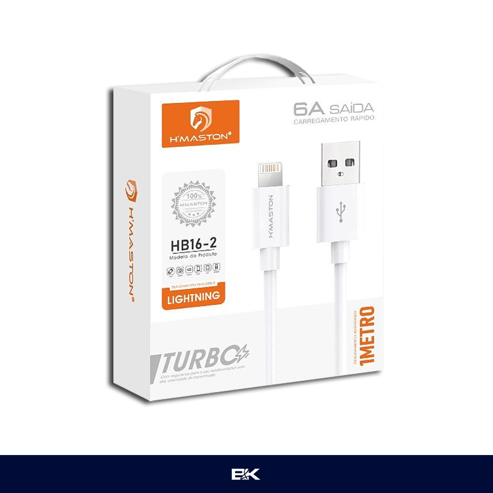 CABO DE DADOS iOS 6A HMASTON HB16-2