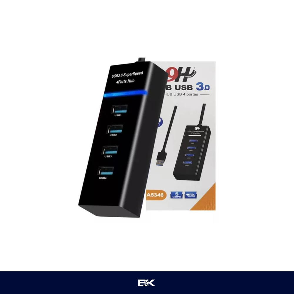 HUB USB 3.0 4 PORTAS