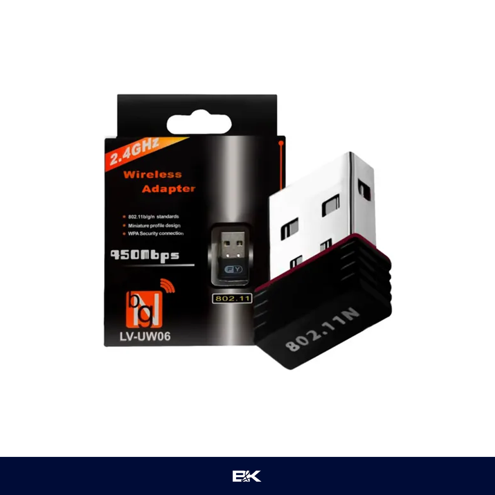 ADAPTADOR WIFI NANO LV-06