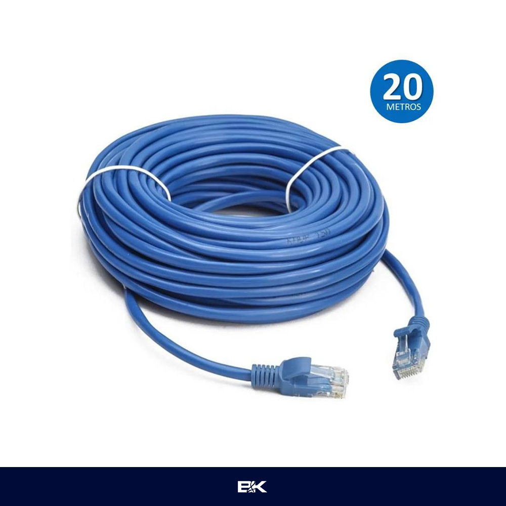 CABO DE REDE RJ45 20 METROS