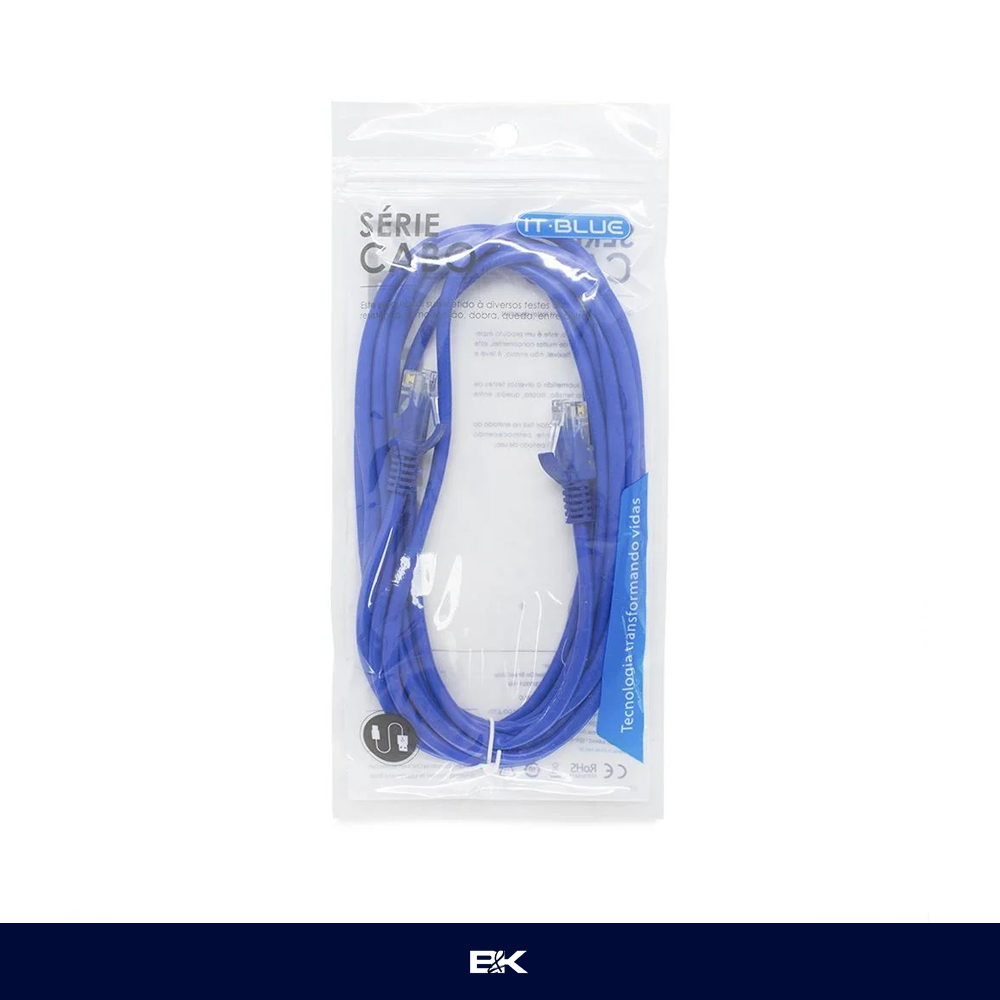 CABO DE REDE RJ45 2 METROS