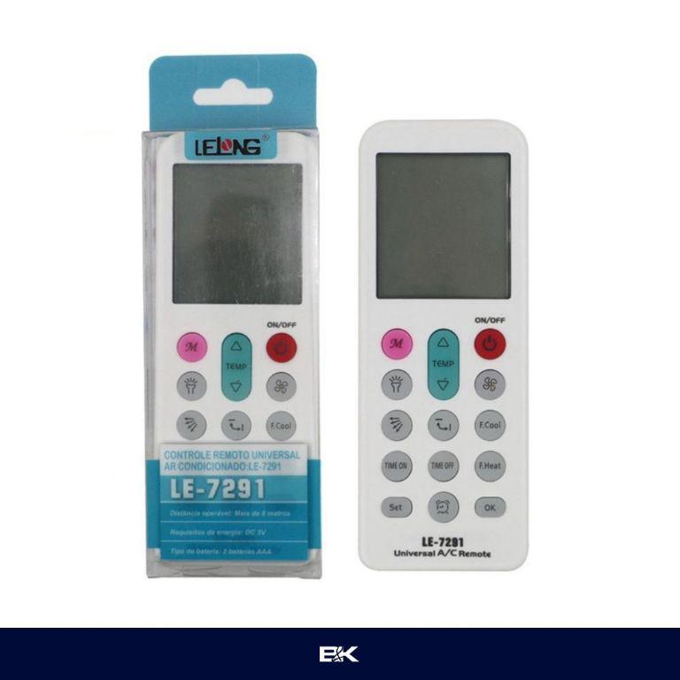 CONTROLE UNIVERSAL PARA AR CONDICIONADO LE-7291