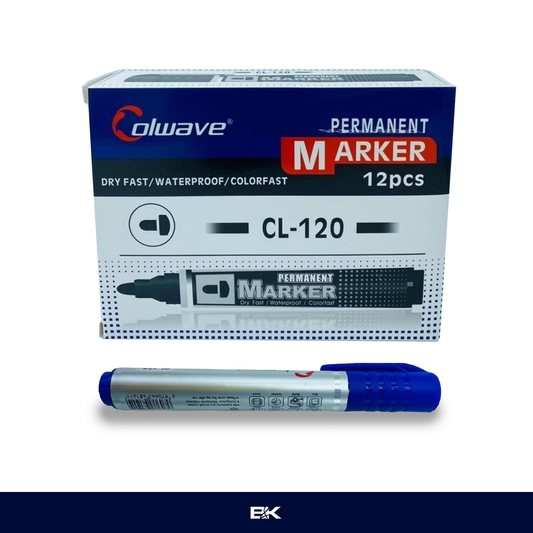 CANETÃO PERMANENTE AZUL CL-120A | CX. C/12