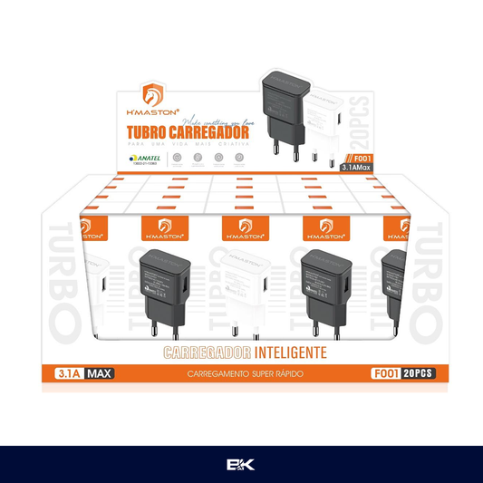 FONTE USB 3.1A HMASTON F001