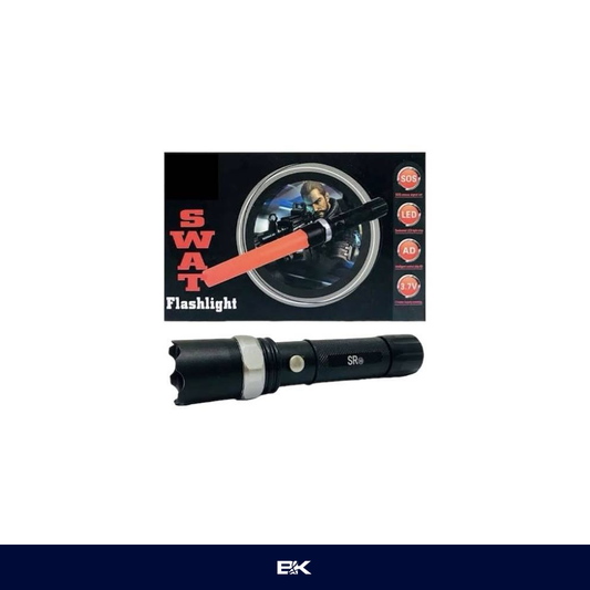 LANTERNA TÁTICA COM SINALIZADOR