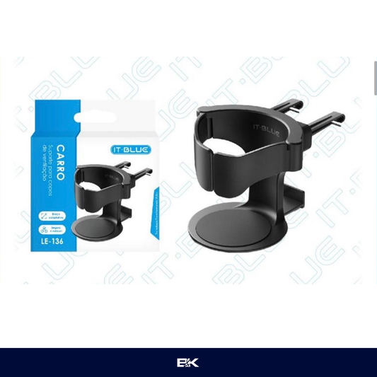PORTA COPOS VEICULAR PARA SAÍDA DE AR IT BLUE LE-136
